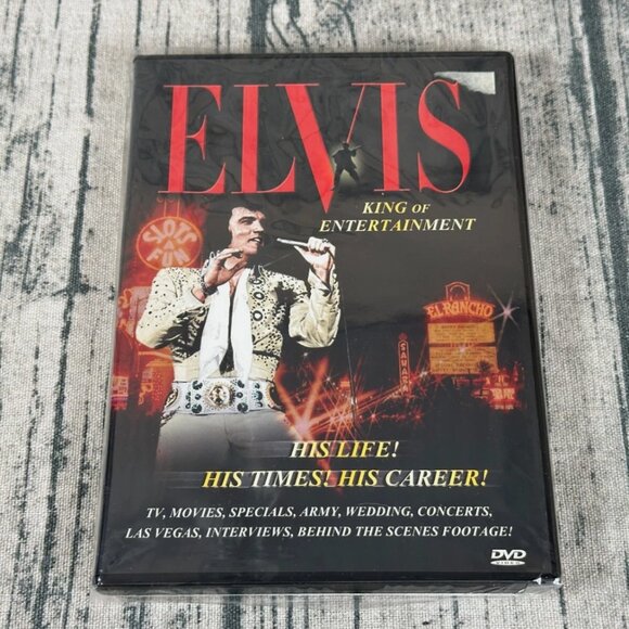 Elvis - King of Entertainment (DVD, 2002) starring Elvis Presley - Picture 1 of 10